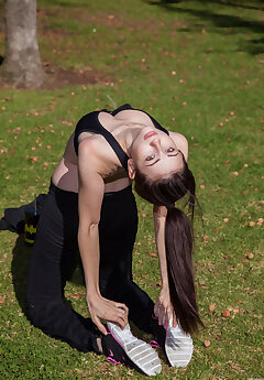 Yoga In Public Pics